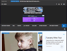 Tablet Screenshot of hockeytube.net